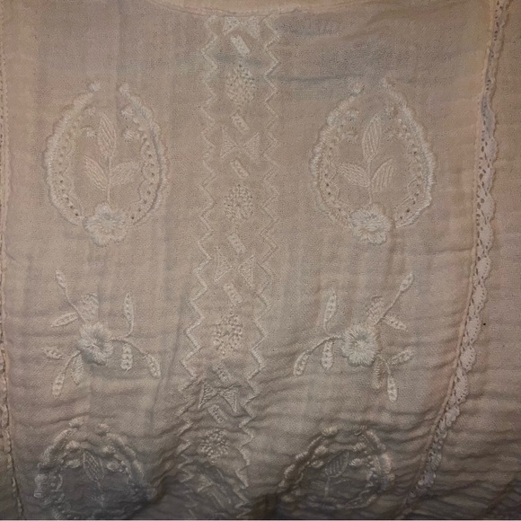 Calligraphie Med embroidered blouse - Picture 6 of 6